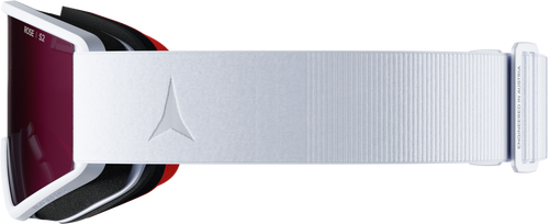 Atomic Savor M Skibrille White Seitenansicht