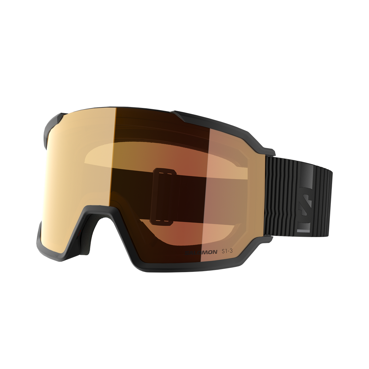 Salomon S/View 3 Photochromic Skibrille Black