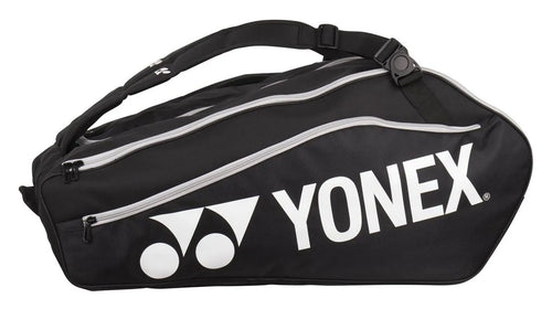 Yonex Racket Bag Club Line 12 Pack - Black/Black