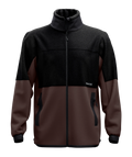 ORTOVOX Fleece Teddy Jacket Herren Black Raven – Vorderansicht