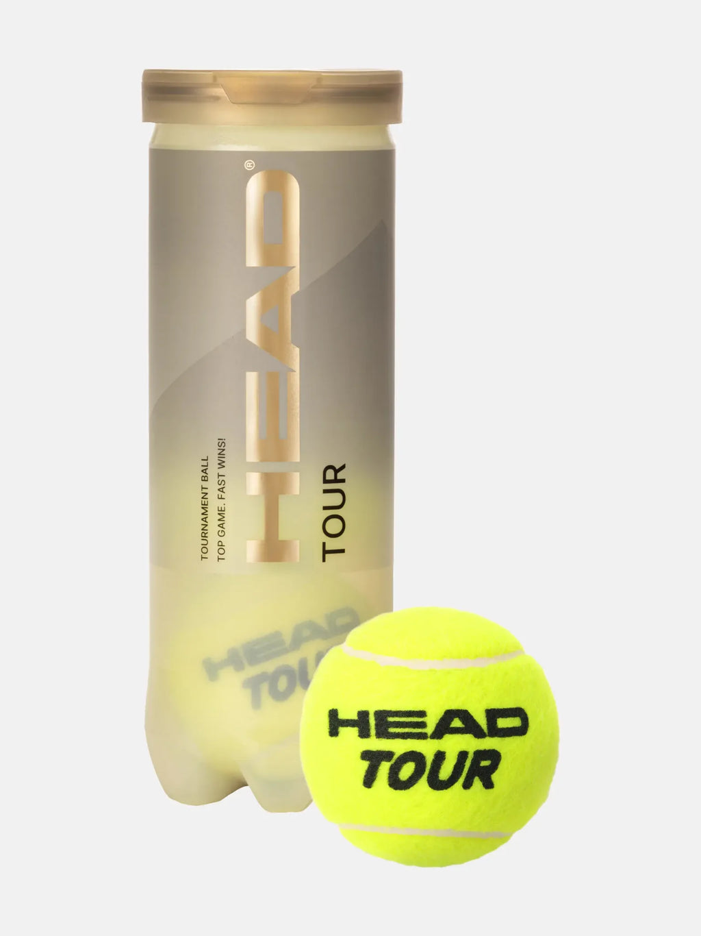 HEAD TOUR Einzeldose mit 3 Tennisbällen