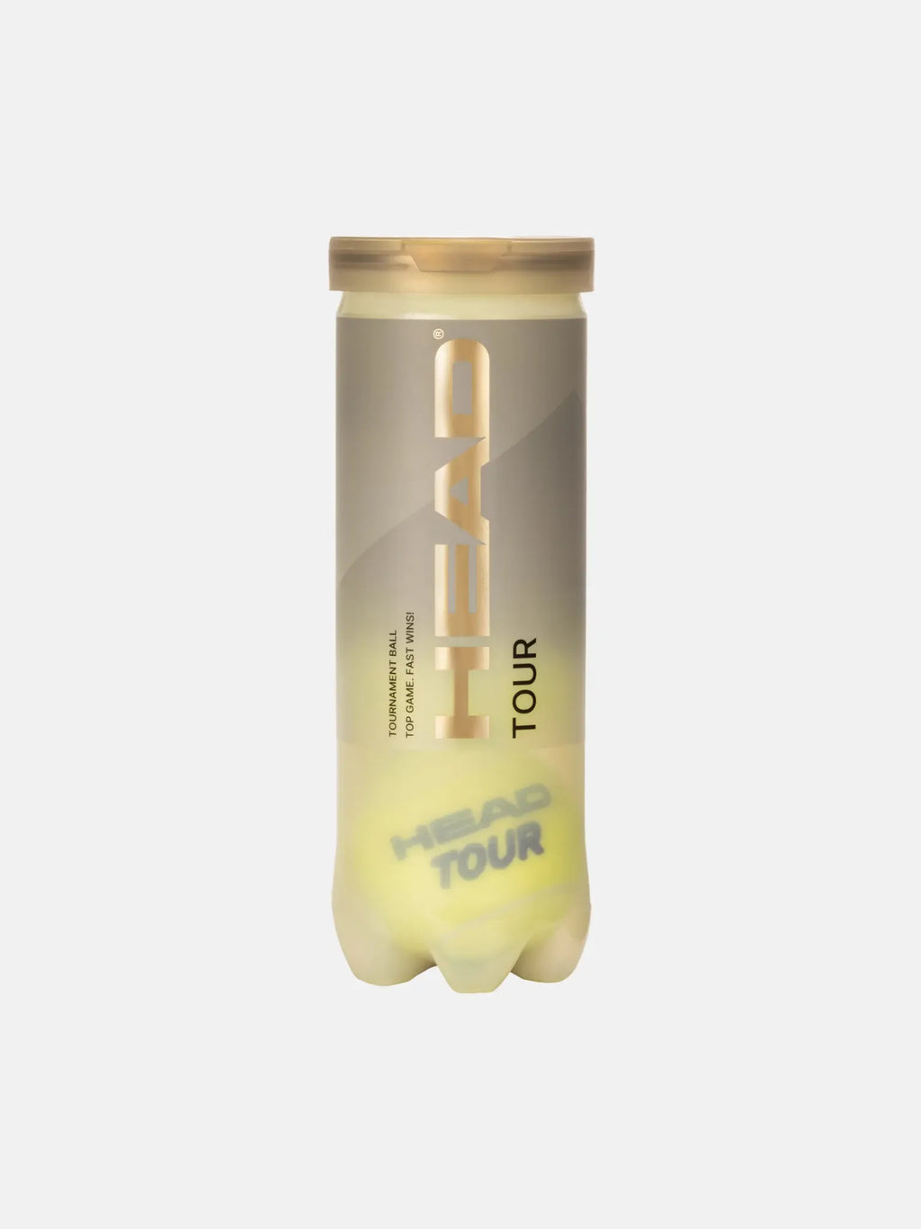 HEAD TOUR Einzeldose mit 3 Tennisbällen