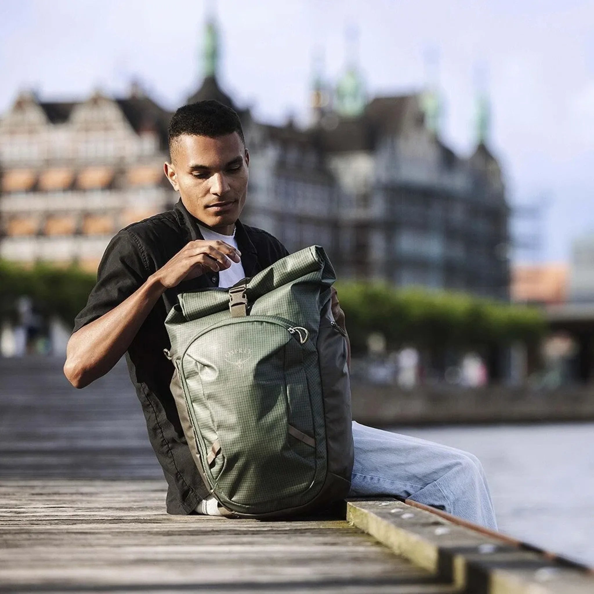 OSPREY Transporter Raven Black