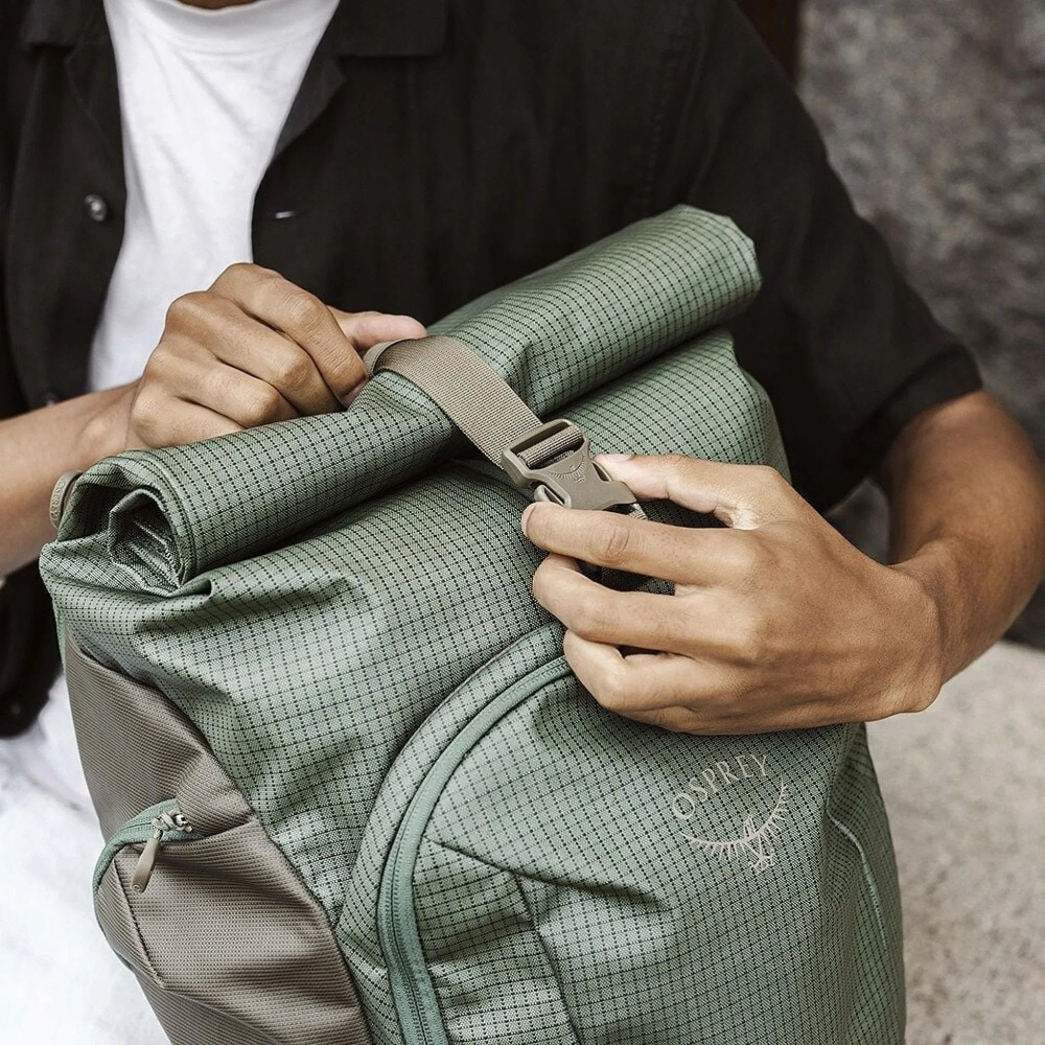 OSPREY Transporter Raven Black