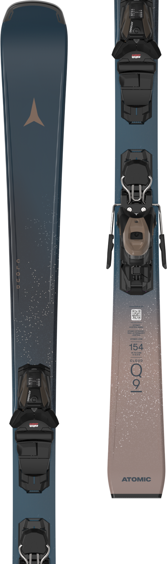 Atomic Cloud Q9 + M 10 GW Damen Ski mit Bindung