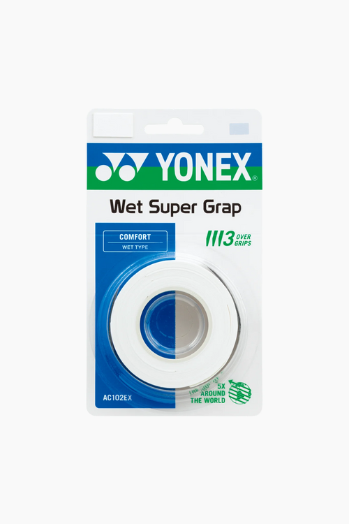 YONEX Wet Super Grap Overgrip 3er Pack – Meistverkauftes Griffband